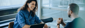 recruiter using a talent pipeline to find and hire candidates
